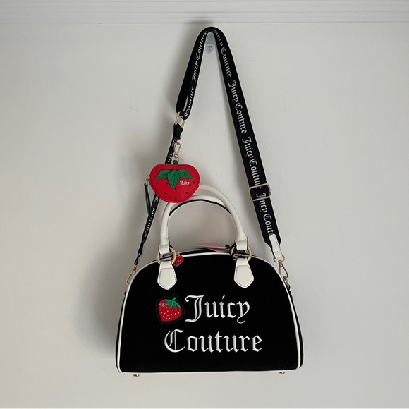 Juicy Couture Handbags - VIRAL juicy couture- sweet n juicy apple (strawberry) satchel bag 🍓